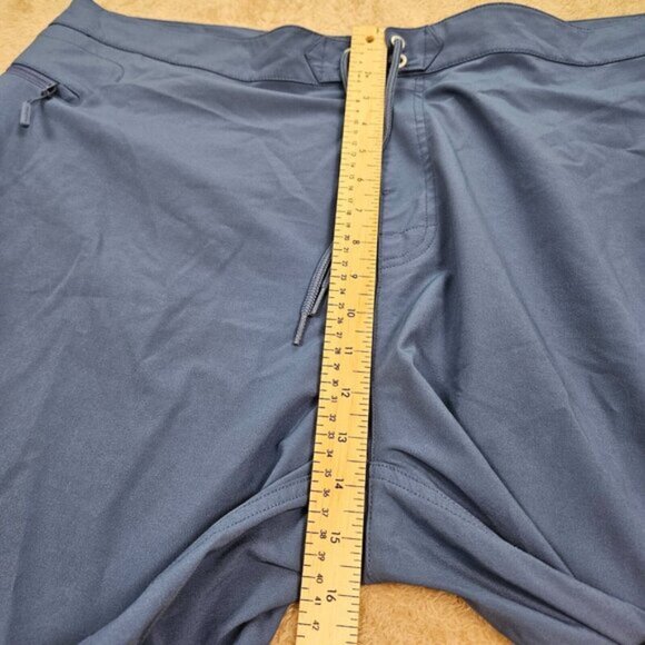 Vineyard Vines Swim Trunks Bathing Shorts Mens Sz 42 Logo Drawstring Pocket Blue - Picture 4 of 16